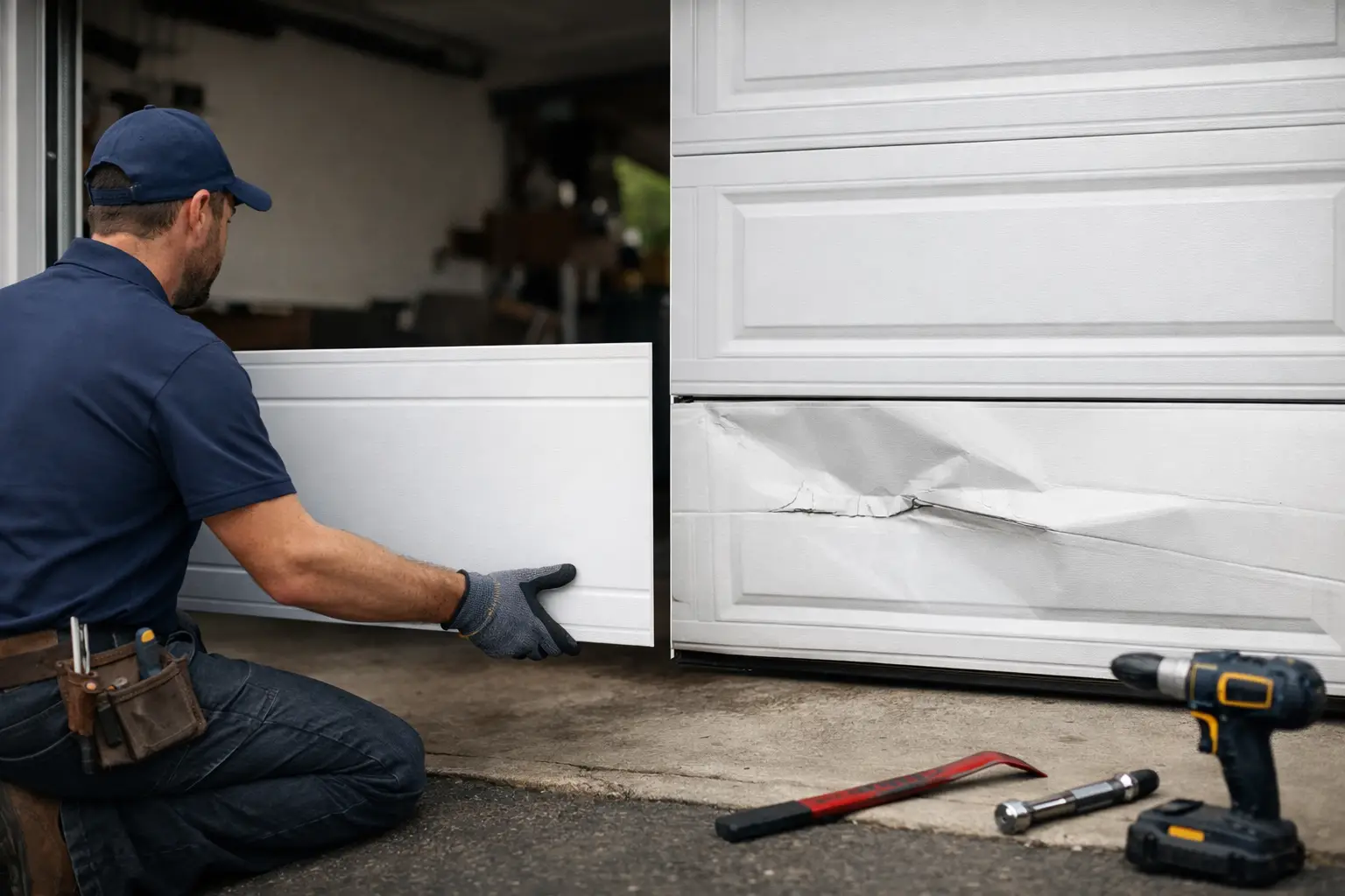 Is Garage Door Panel Replacement Worth It?