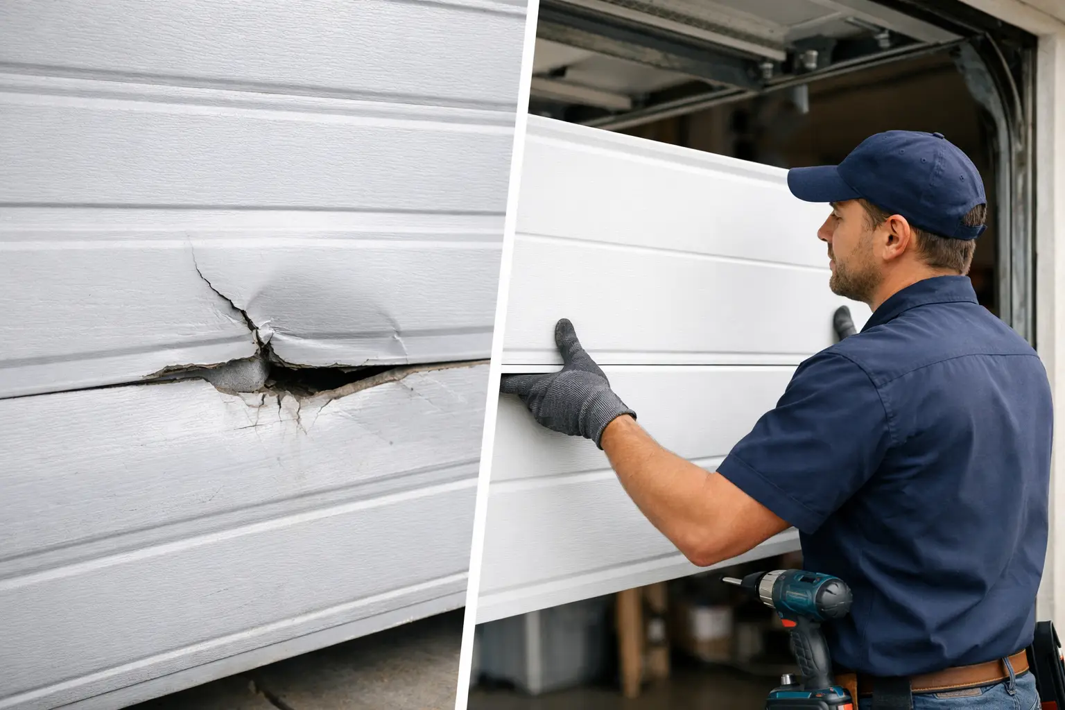 Repair or Replace Garage Panels? Know the Signs