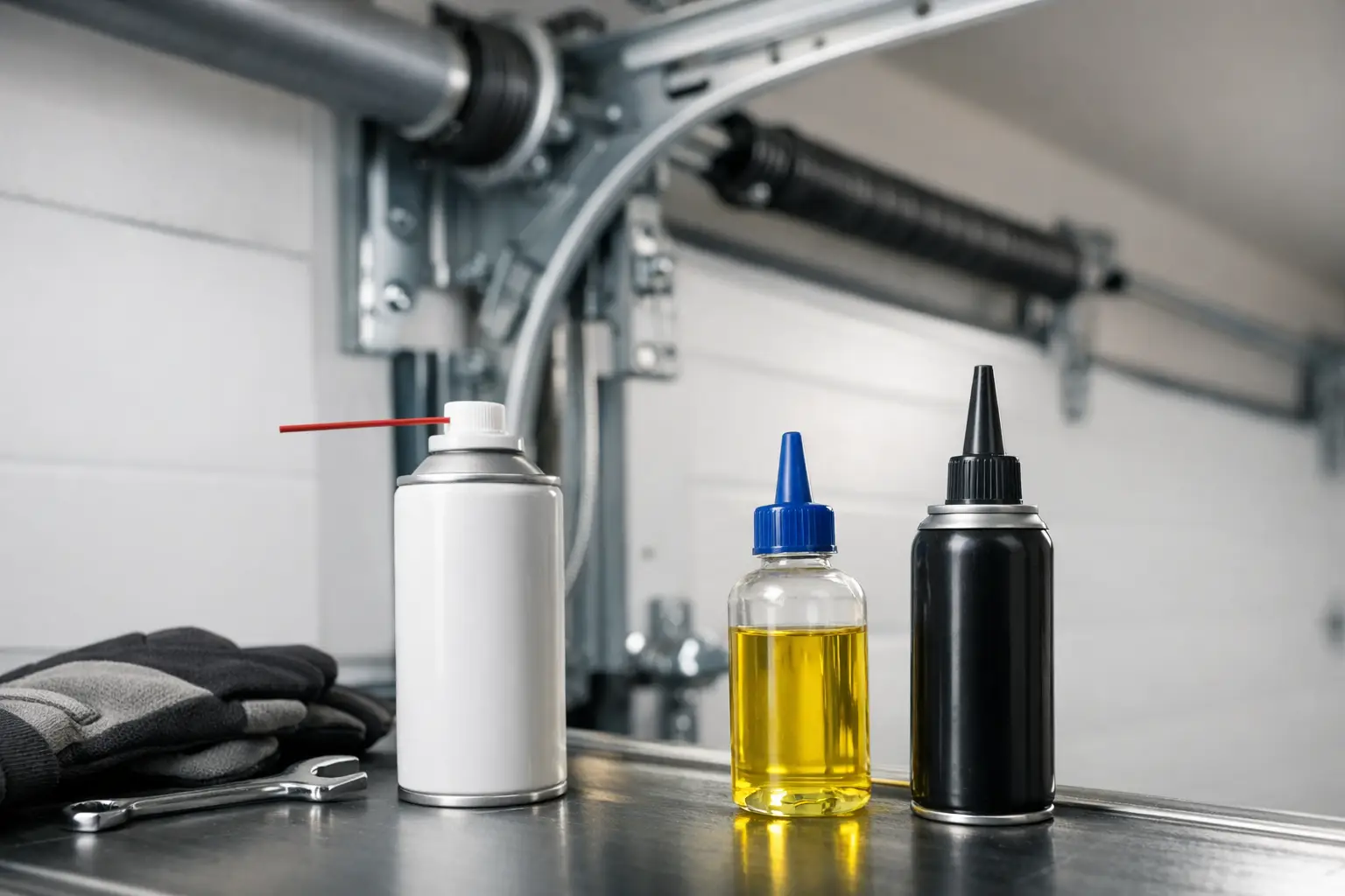 Best Garage Door Lubricant Types for Quiet Doors