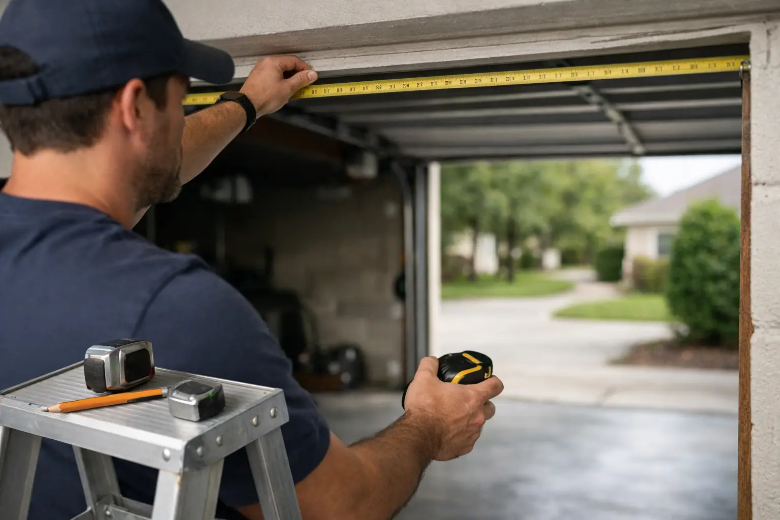 How to Measure Garage Door Opening Correctly