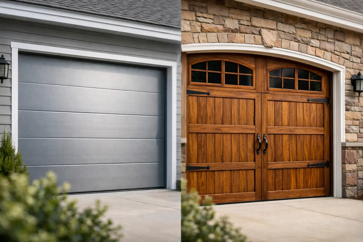 Steel vs Wood Garage Doors: Which Is Better?