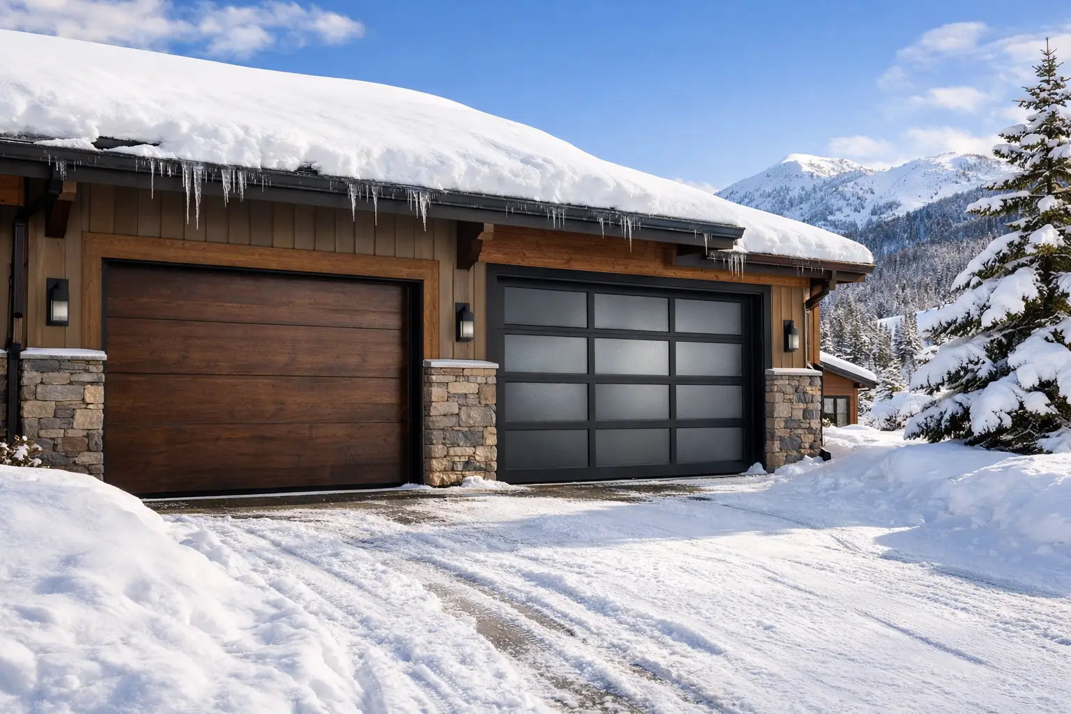 Best Garage Doors for Snow in Colorado Homes