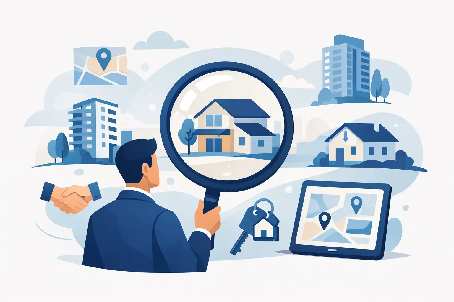 Os benefícios da busca imobiliária privada