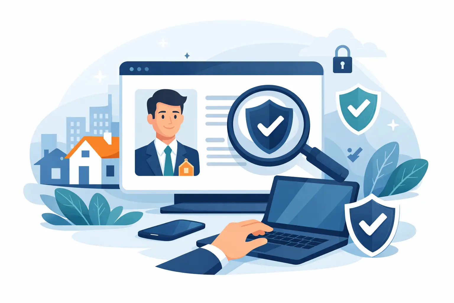 Como verificar CRECI de corretor online com segurança