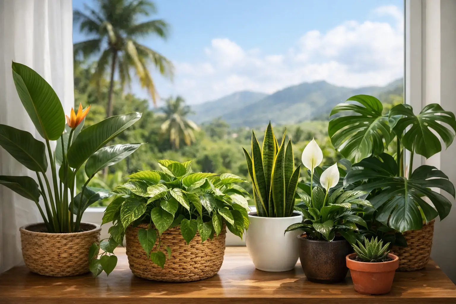 Plantas de interior que prosperan en Puerto Rico