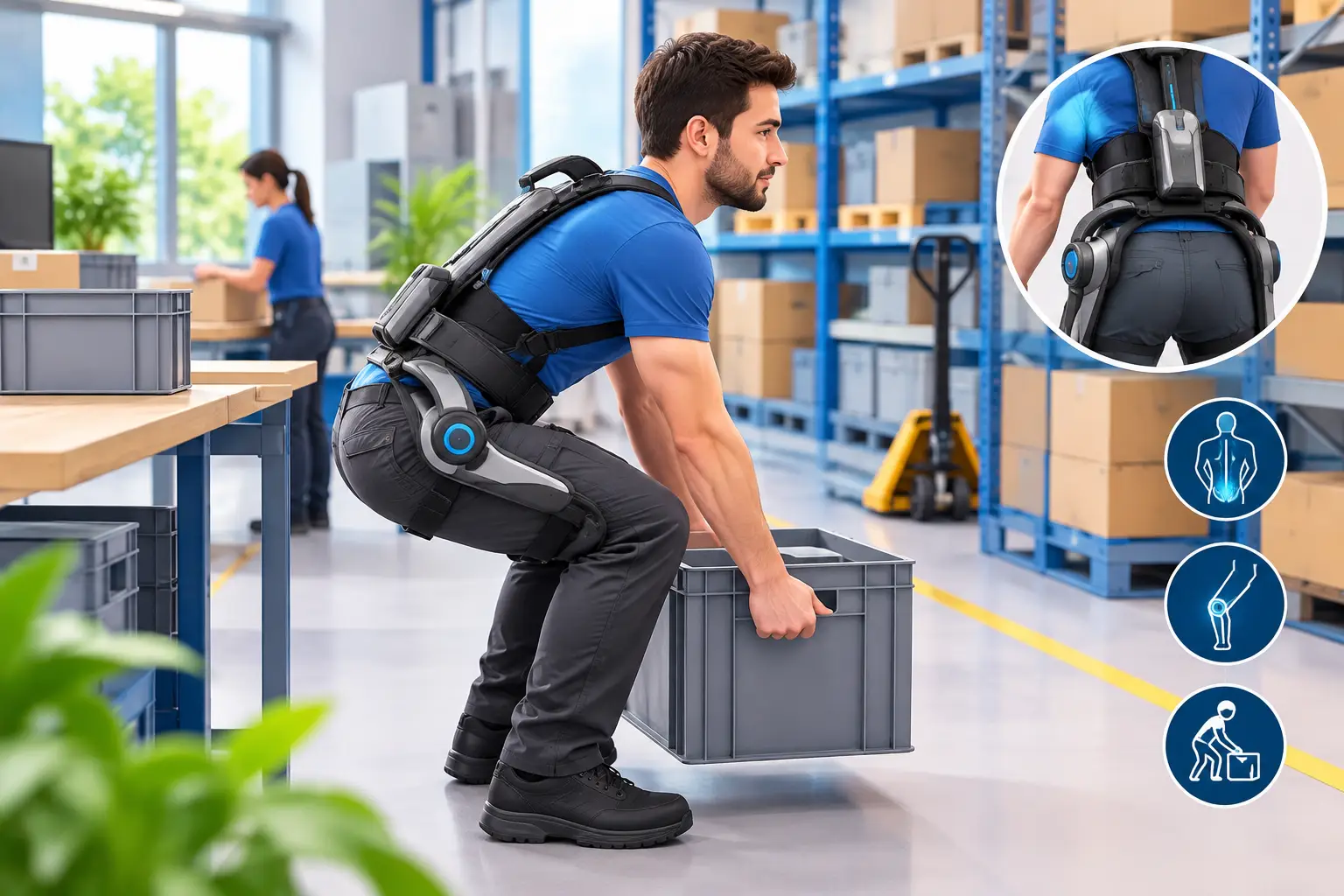 Draagcomfort exoskelet testen op de werkvloer