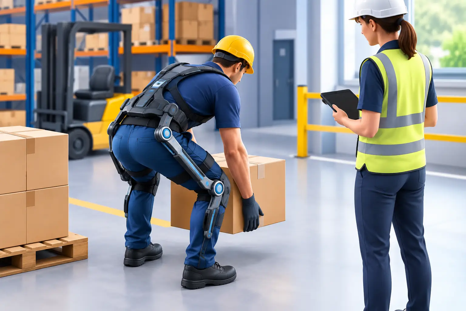 Wanneer mag een werkgever exoskelet verplicht dragen?