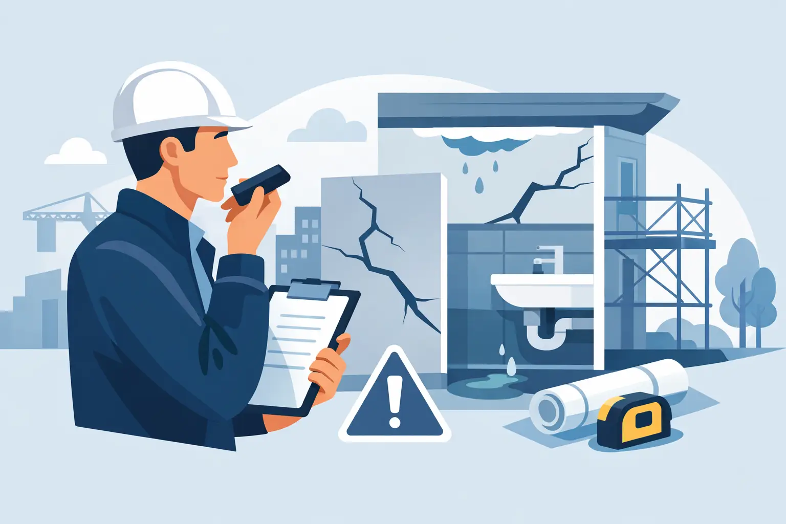 Dictating Construction Defect Descriptions in Practice