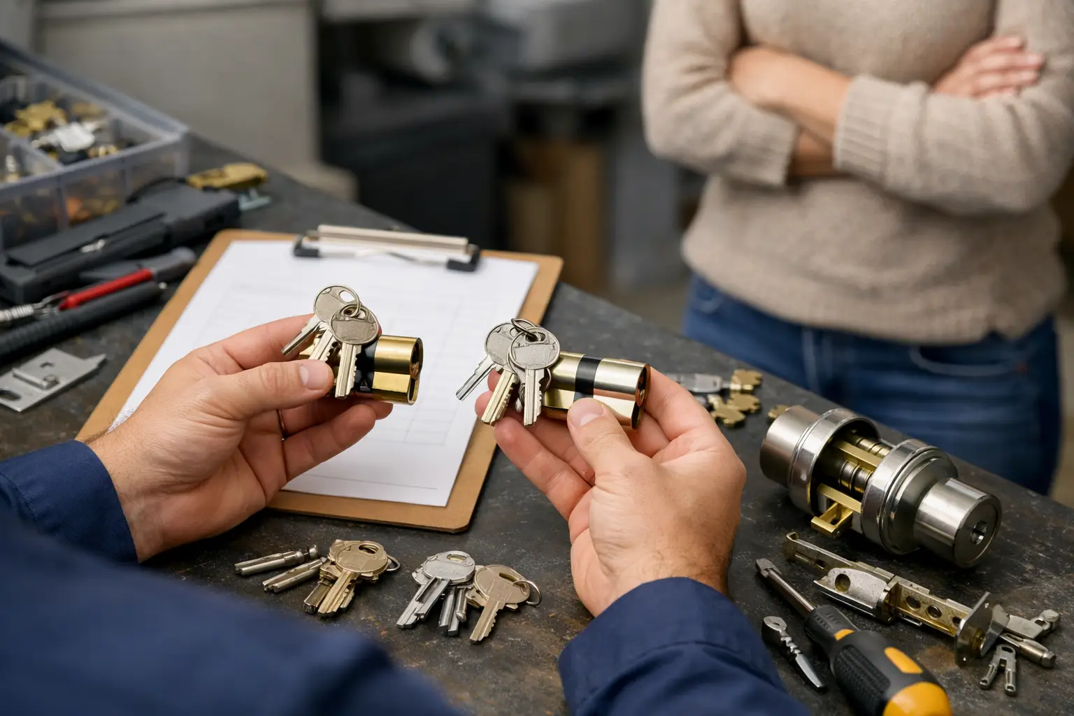 Is Rekeying Cheaper Than Replacement?