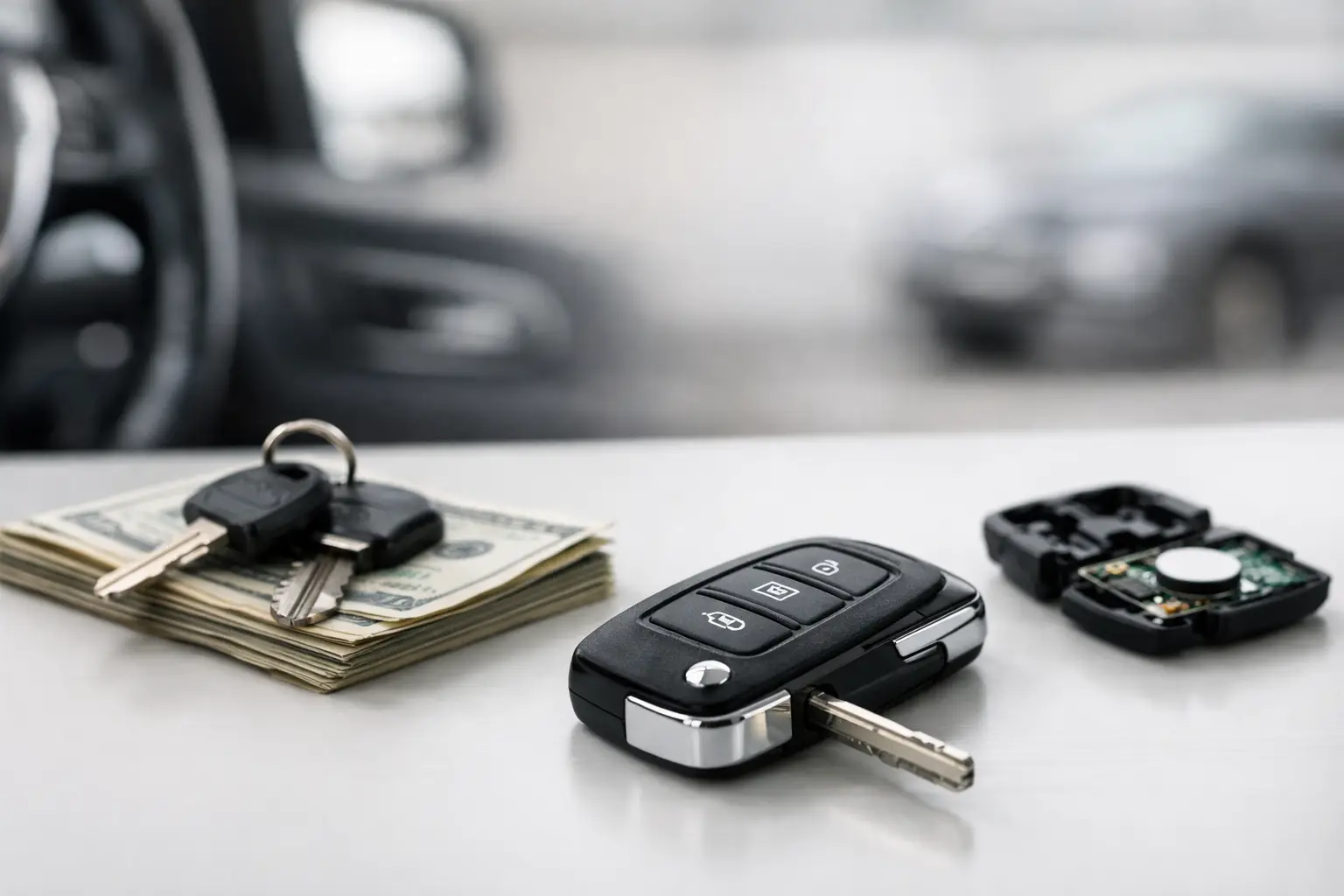 What Car Key Fob Replacement Cost Covers