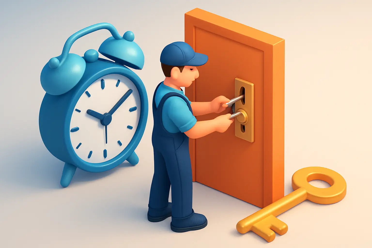 How Long Does a Locksmith Take? Real Timing
