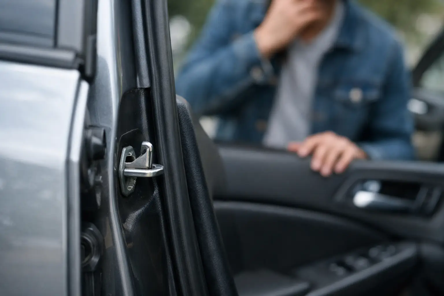 Car Door Lock Stuck Open? What to Do