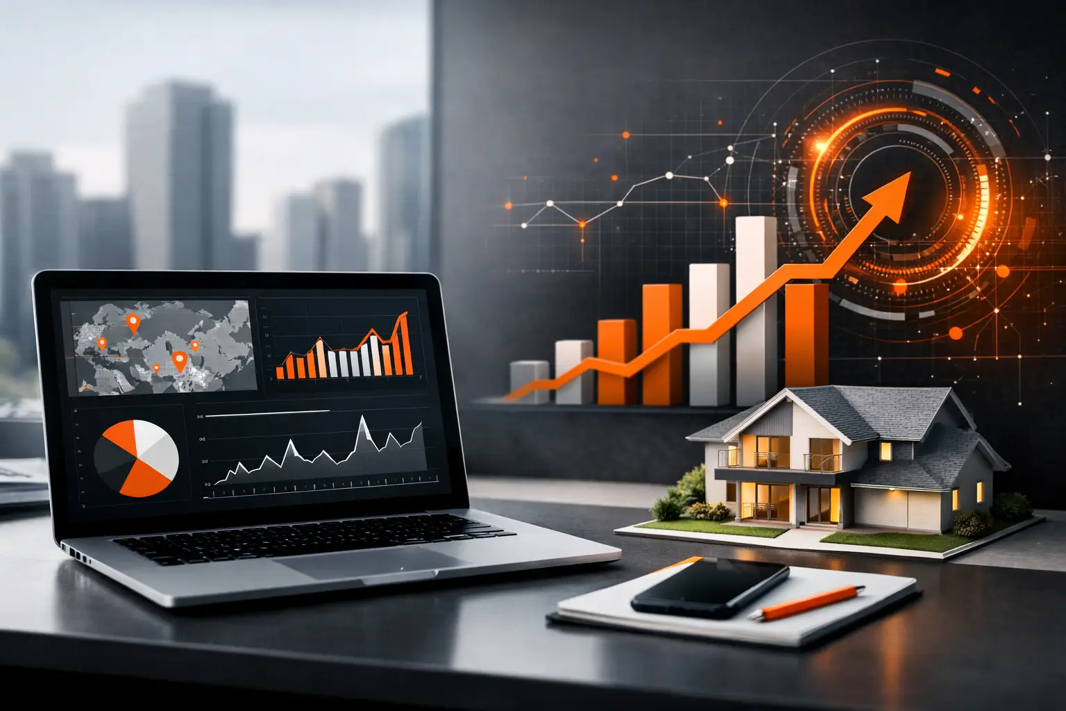 Strategia digitale immobiliare che converte