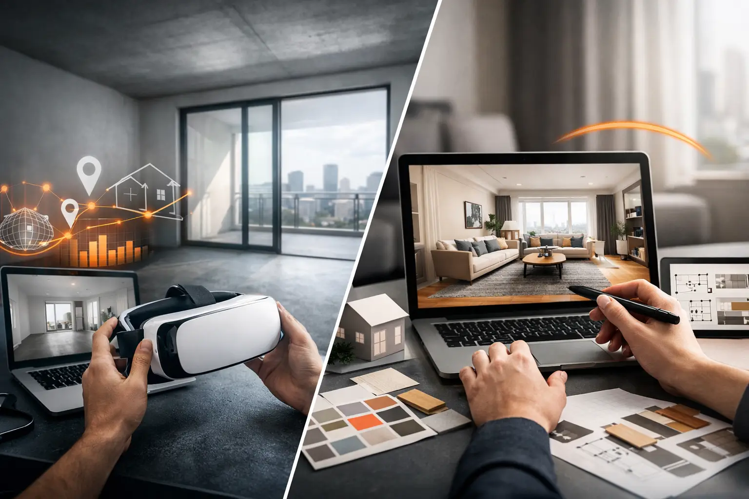 Virtual tour vs virtual staging: cosa conviene