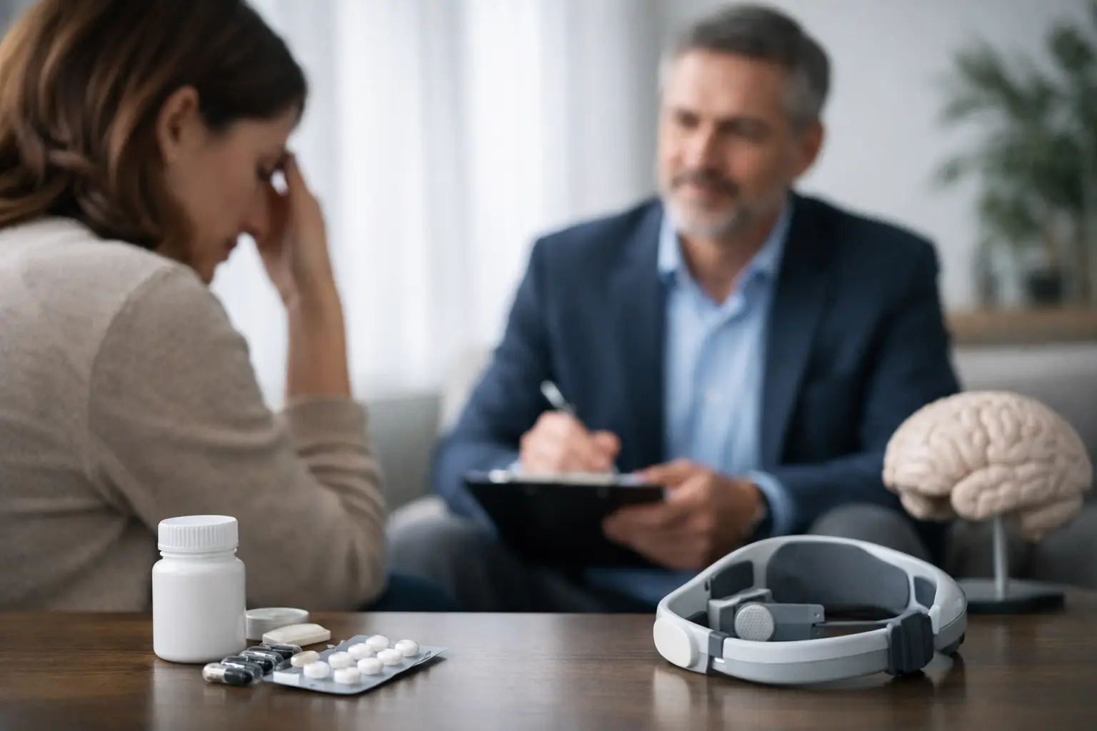 Psiquiatria para depressão resistente