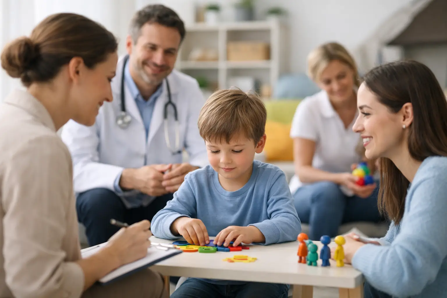Tratamento multidisciplinar para TEA