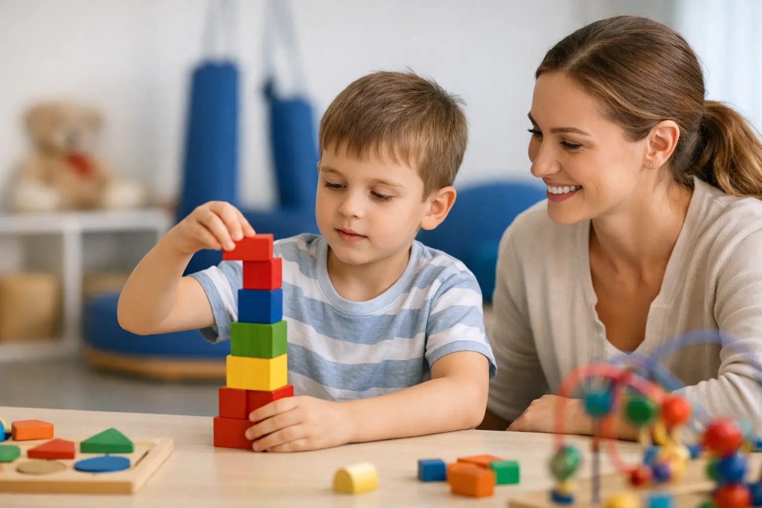 Terapia ocupacional infantil TEA: como ajuda