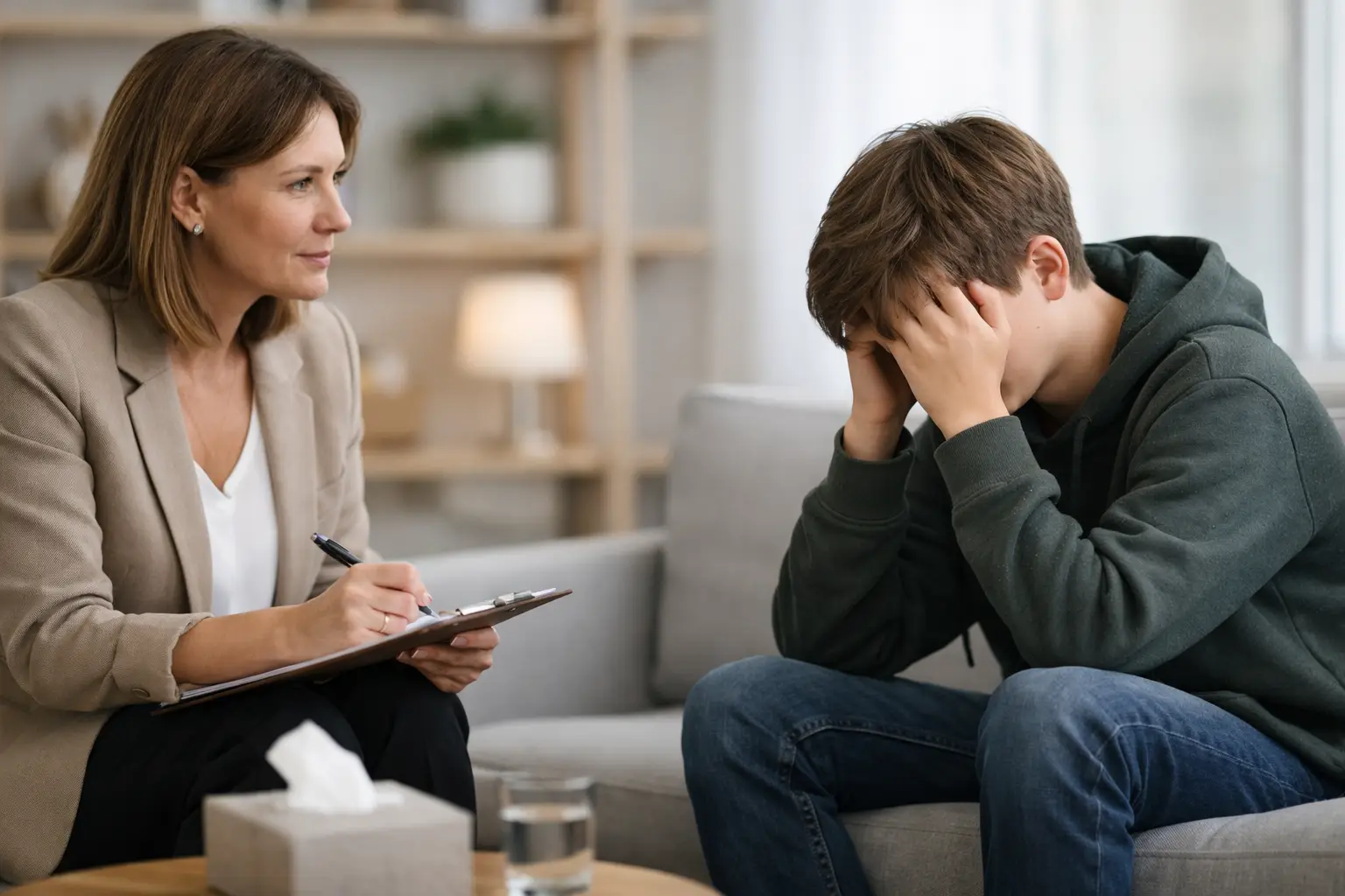 Terapia para adolescentes ansiosos funciona?