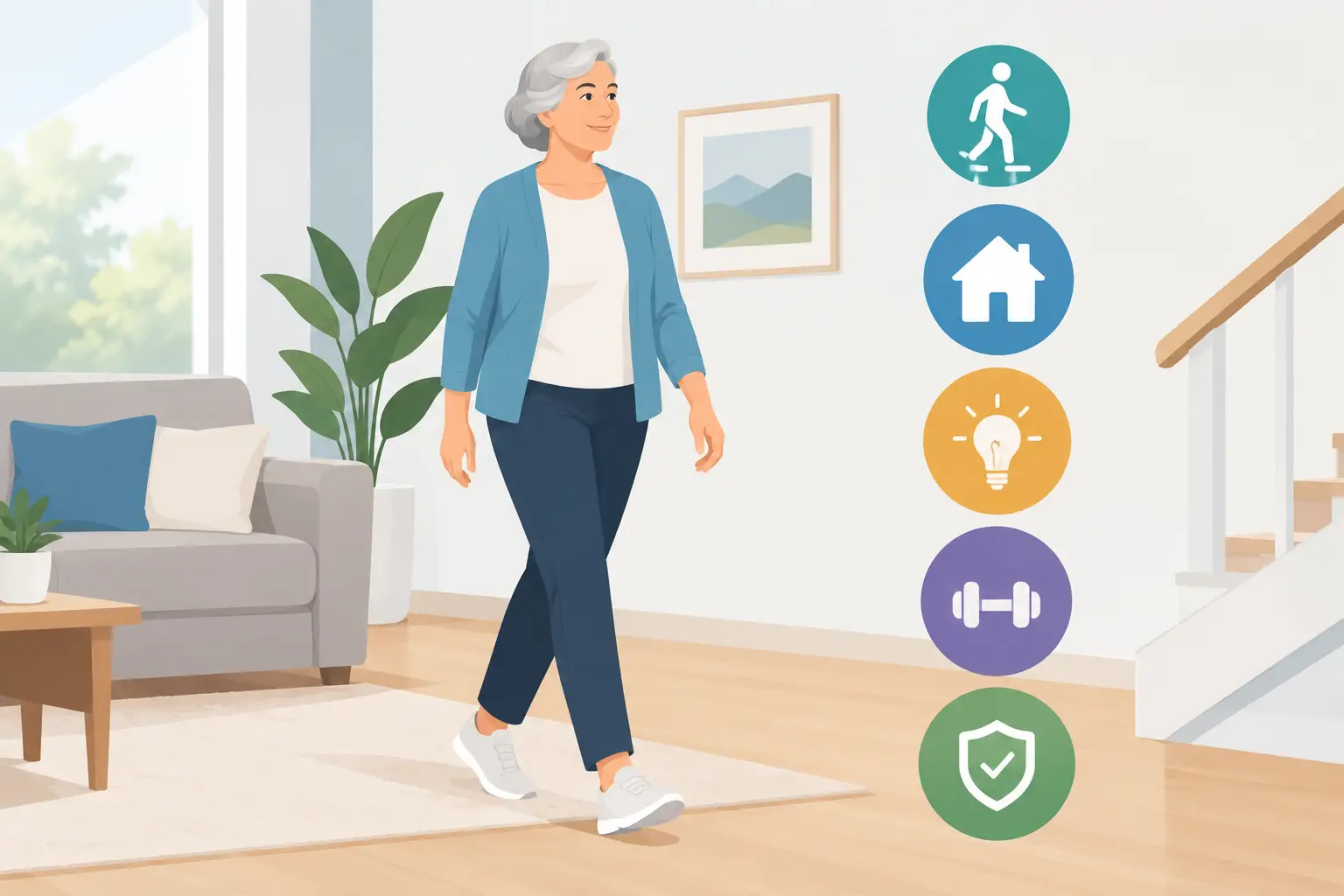 How to Reduce Falls Risk and Stay Independent