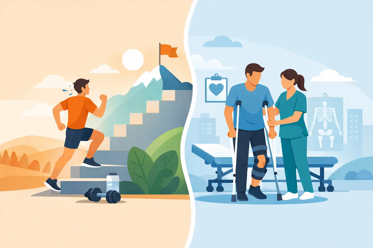 Difference Between Recovery and Rehabilitation