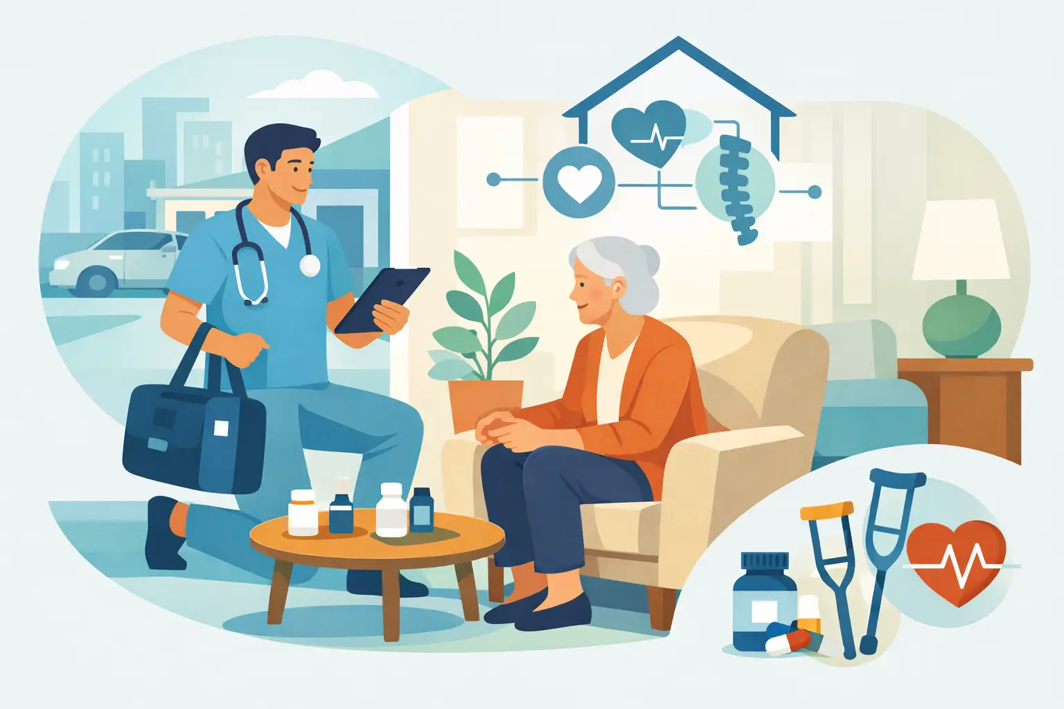 When Home Visit Allied Health Makes Sense