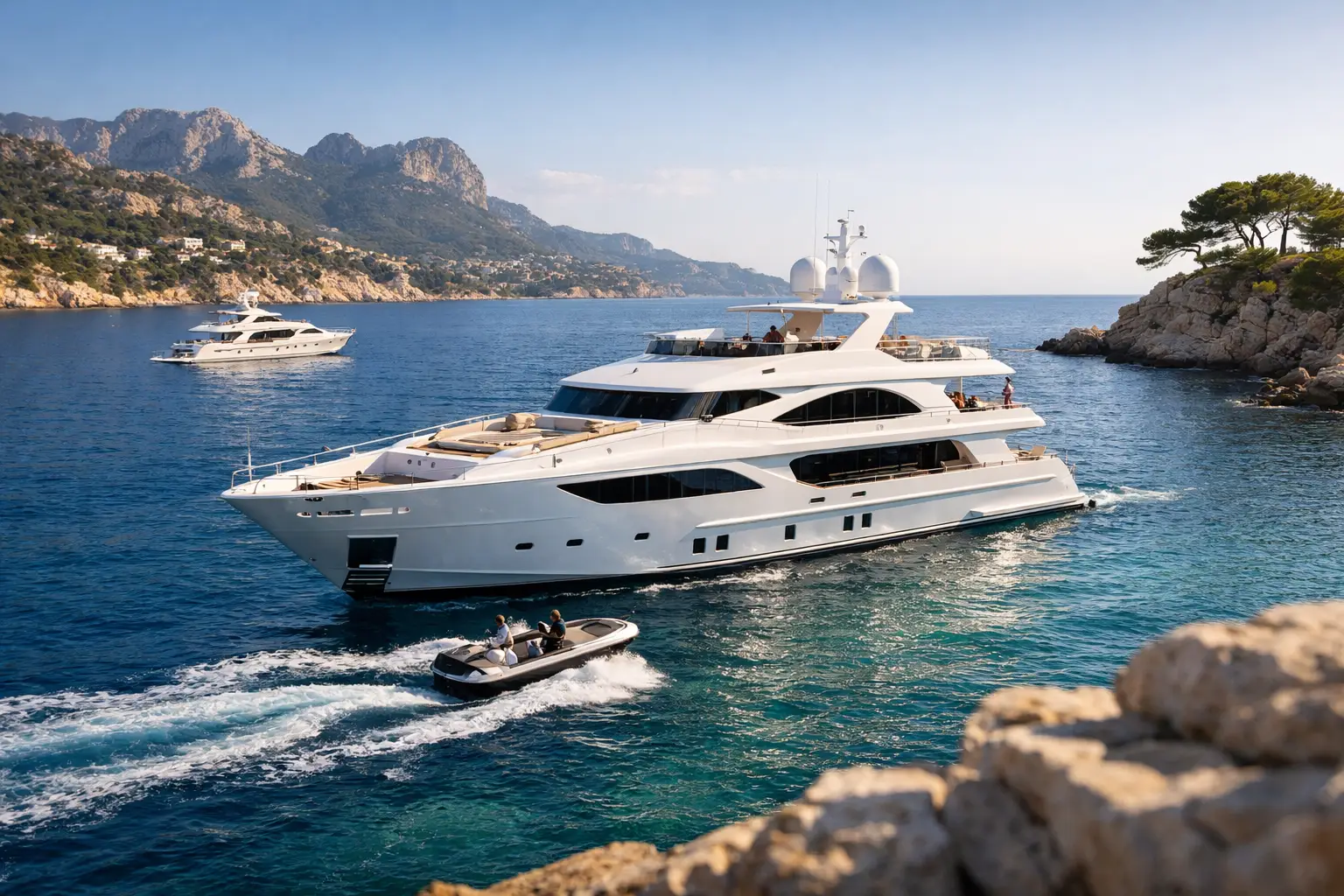 Les meilleurs yachts pour charter en Méditerranée