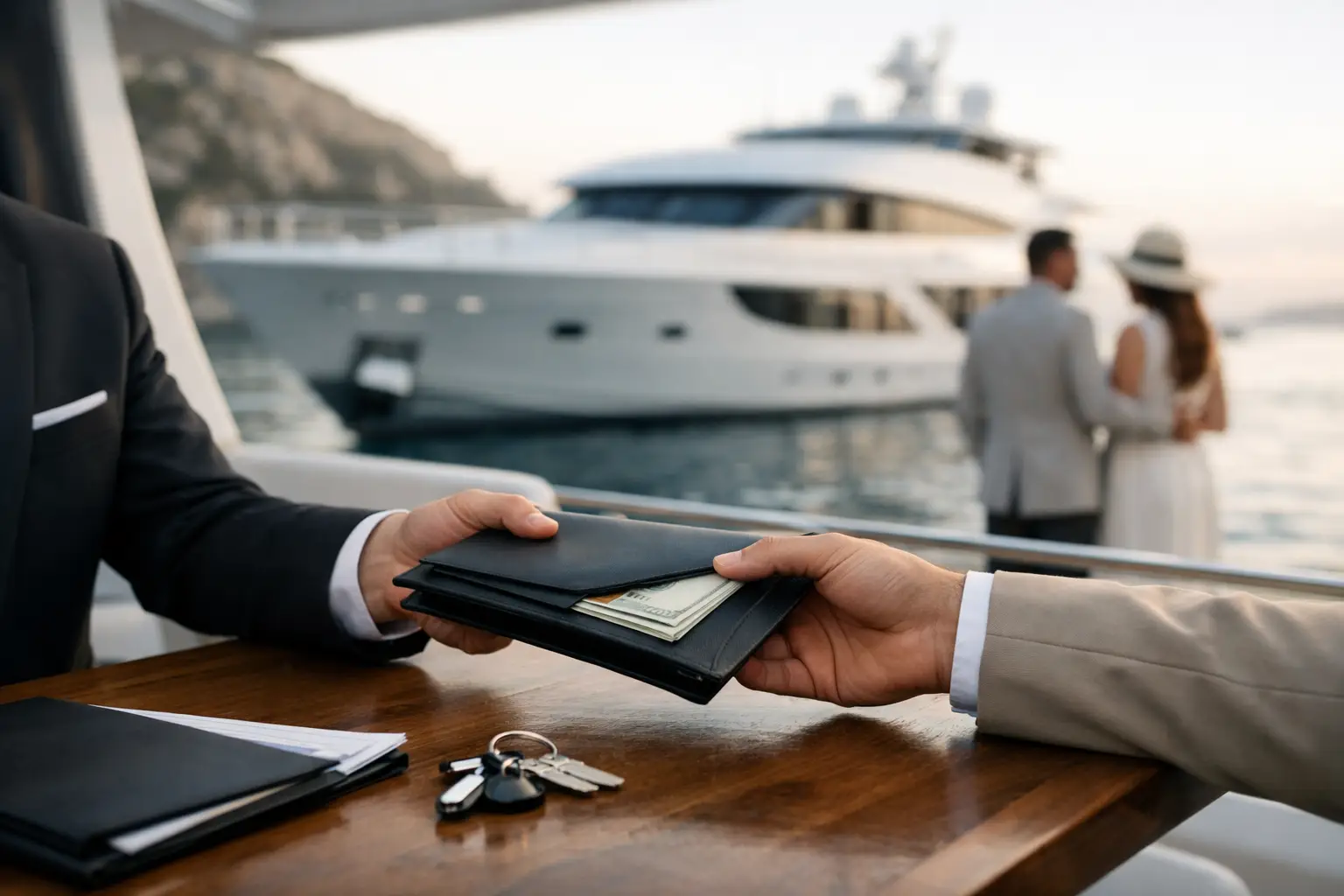 Cas de vente de yacht discrète : quand l’exiger ?