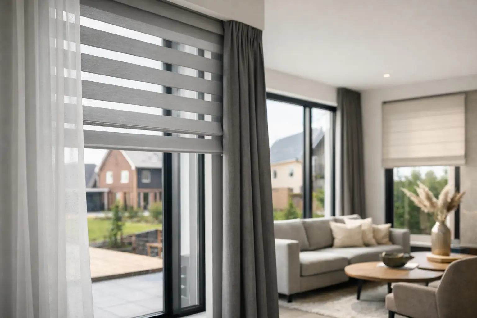 Maatwerk raamdecoratie voor nieuwbouw kiezen