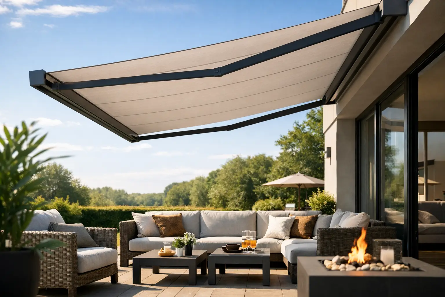 Zonwering terras op maat voor meer comfort