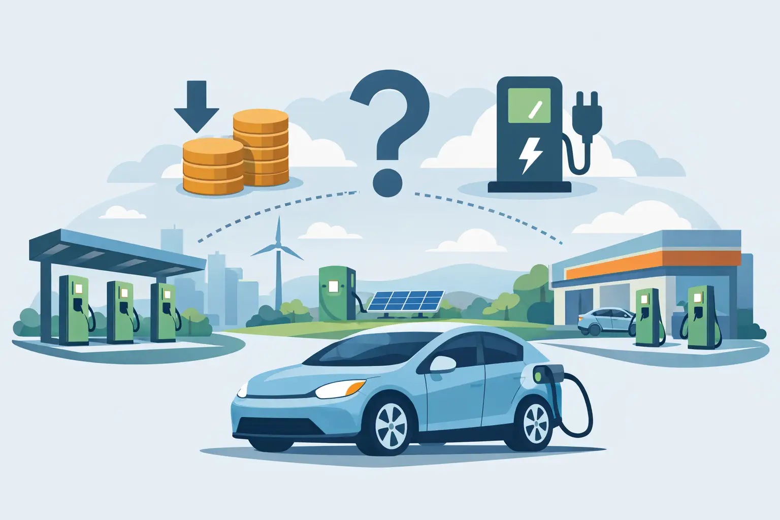 Cheapest EV Charging Network? It Depends