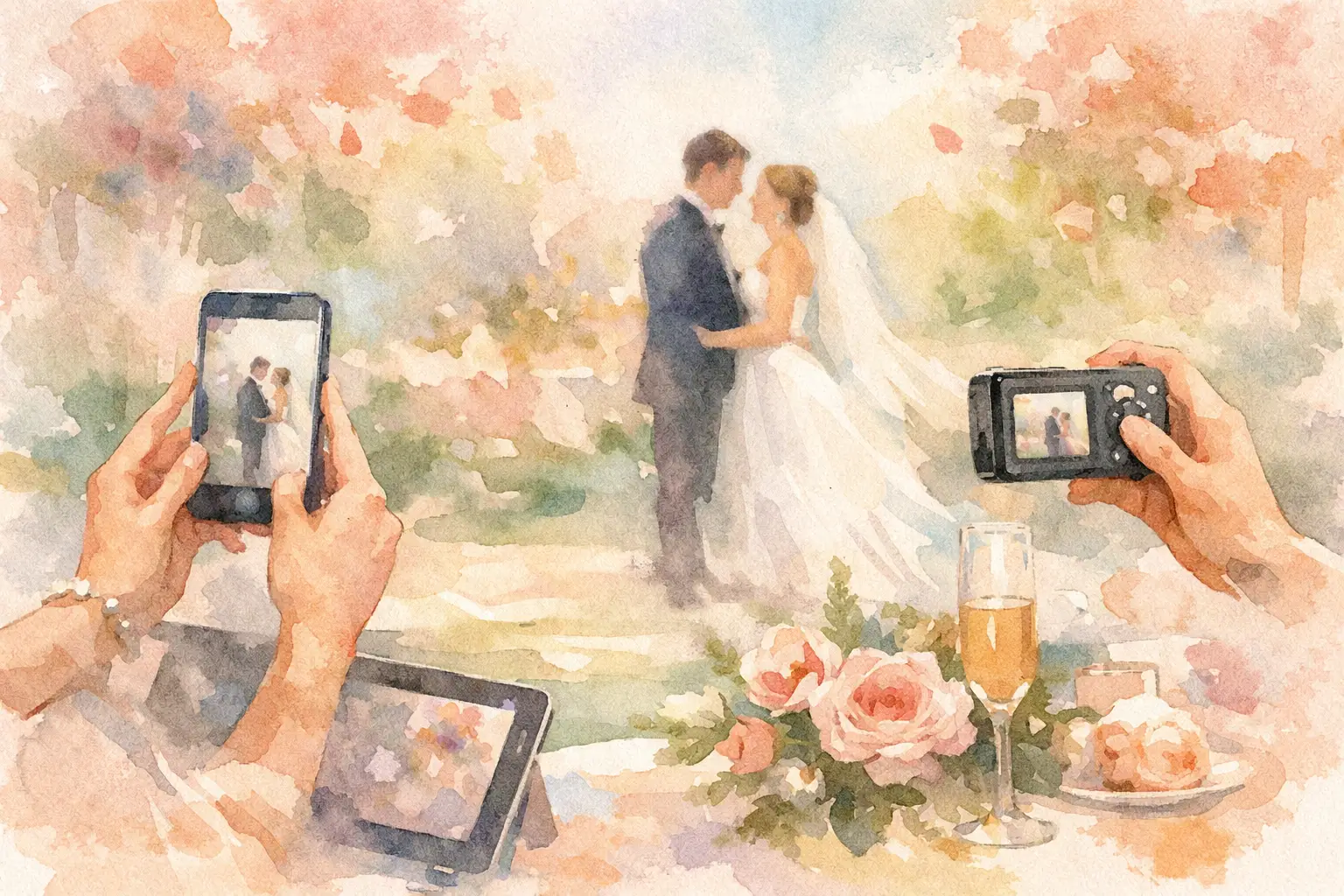 Wedding Content Creation Guests Actually Join