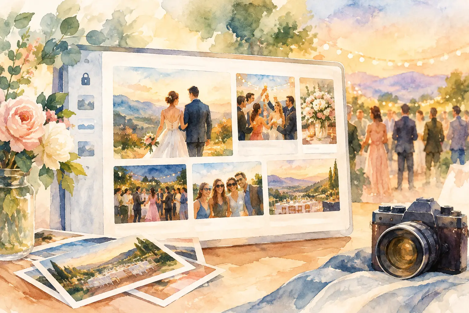 Private Galleries Keep Event Photos Together