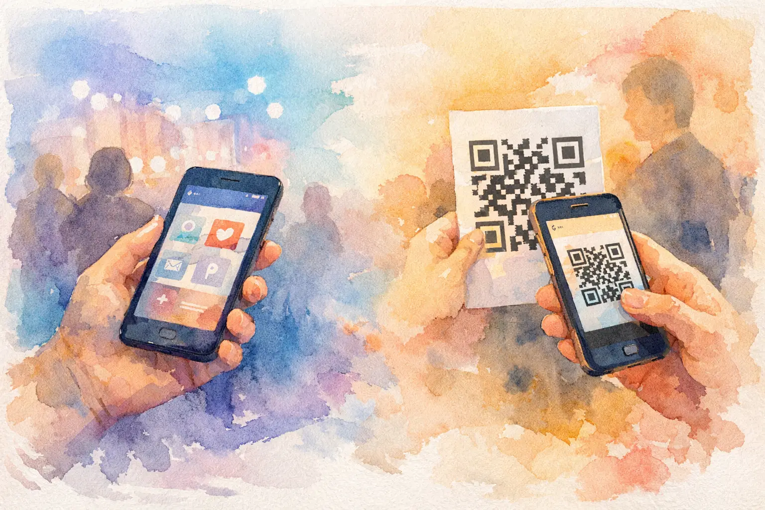 Event App Versus QR: What Guests Actually Use