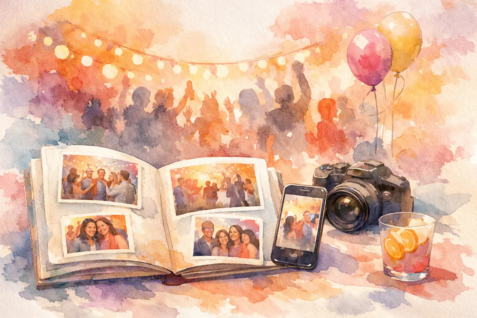 What Is a Shared Event Album for Your Party?