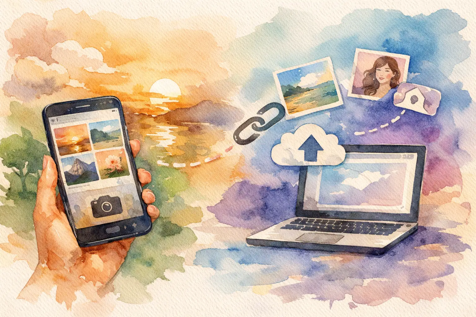 Photo App Versus Upload Link: What Works?