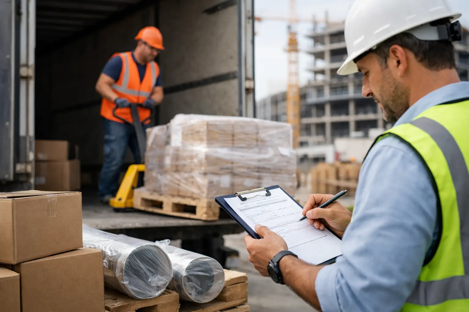 Material Receiving Process Guide for Subcontractors