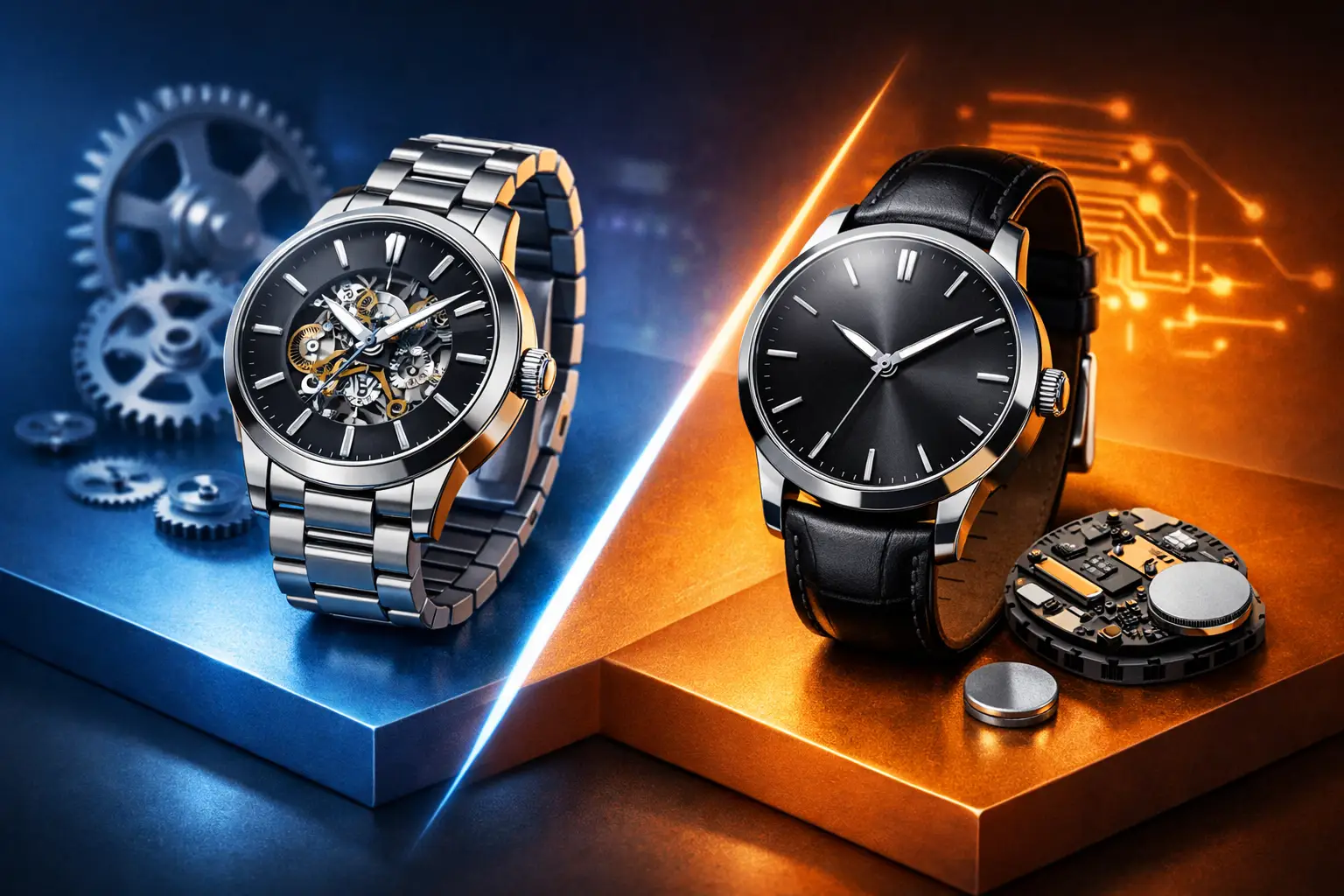 Reloj automático vs cuarzo: cuál conviene | swisstime.cl