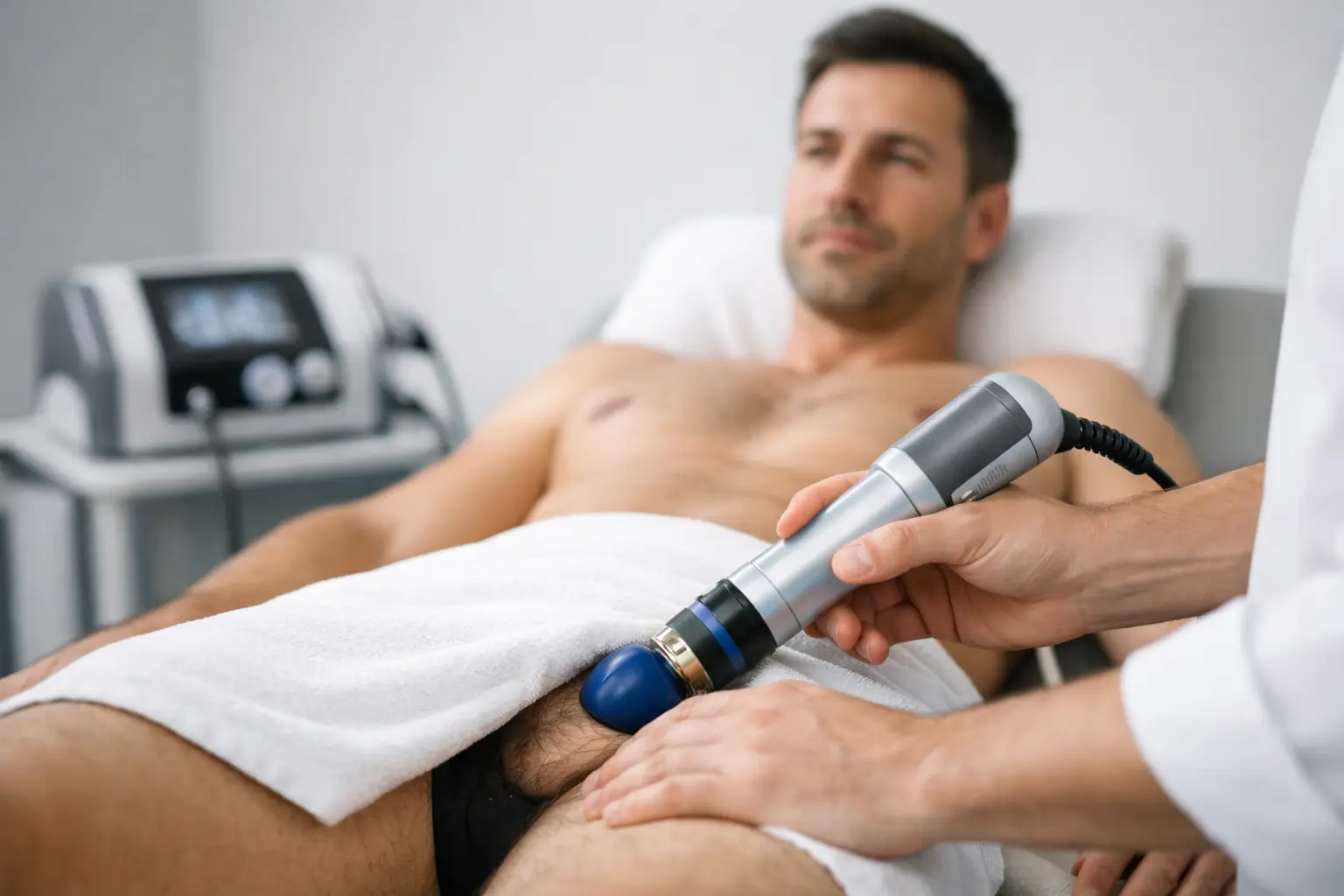 衝擊波治療有用嗎？男人最關心的效果真相