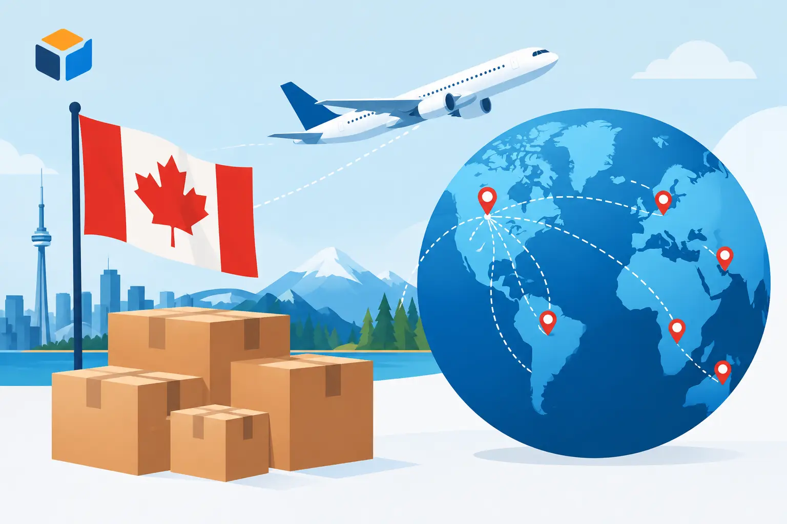 International Parcel Shipping From Canada