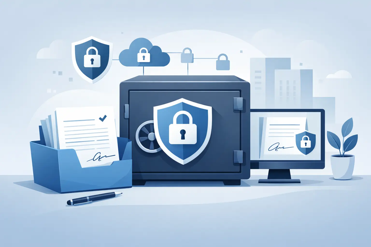 How to Store Signed Contracts Securely at Work