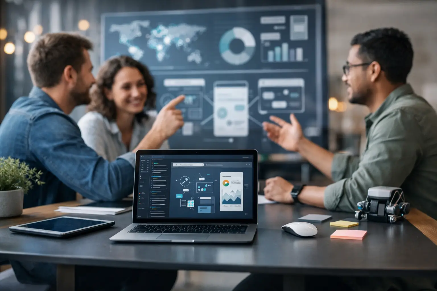 Software empresarial que impulsa operaciones