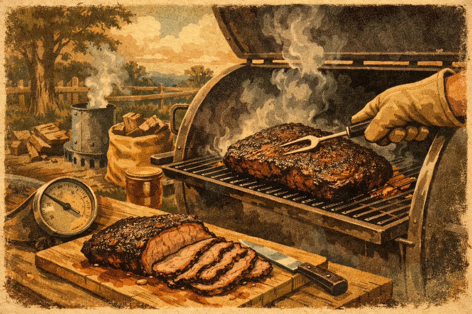Smoked Brisket Time at 225 Explained