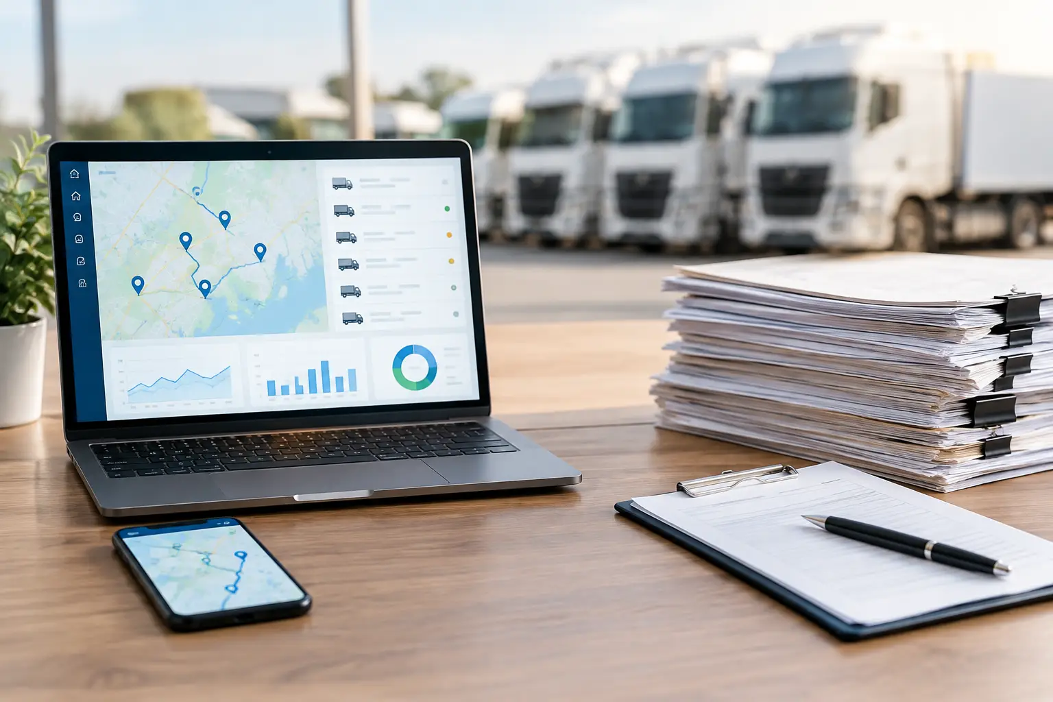 Fleet Software Versus Paper Records Compared