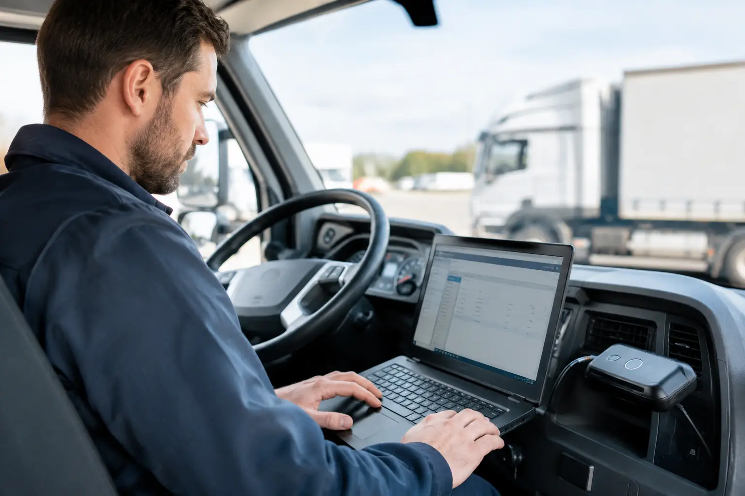 What Is Tacho Downloading for UK Fleets?