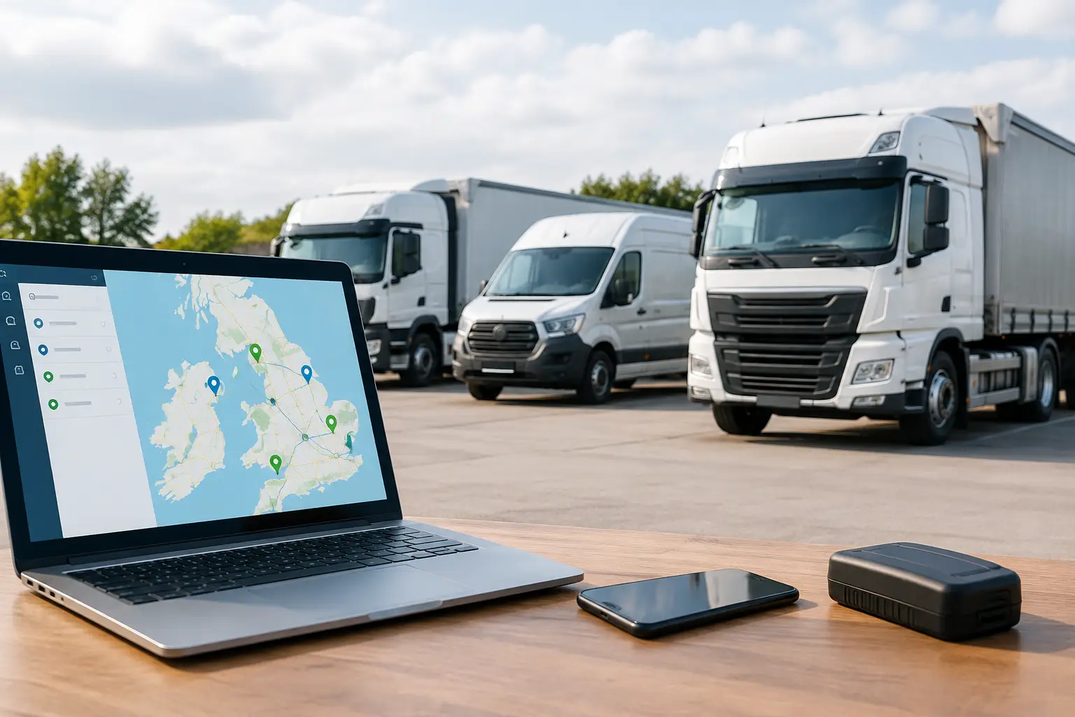Commercial Vehicle Tracker Comparison for UK Fleets