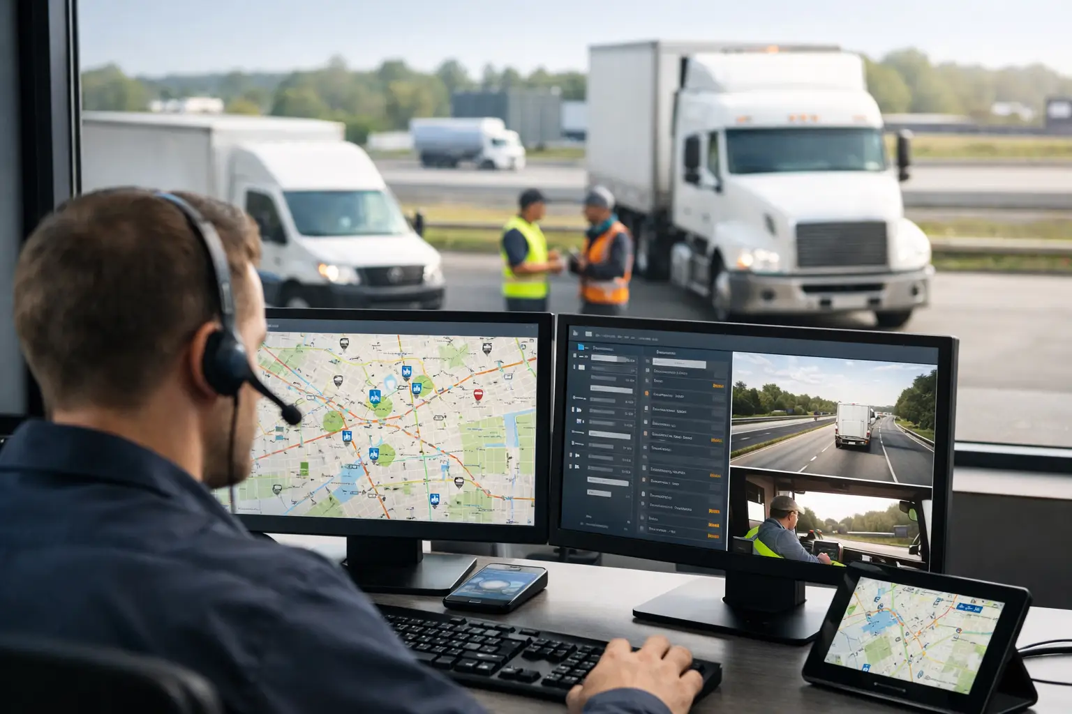 How Dispatch Planning With Telematics Works