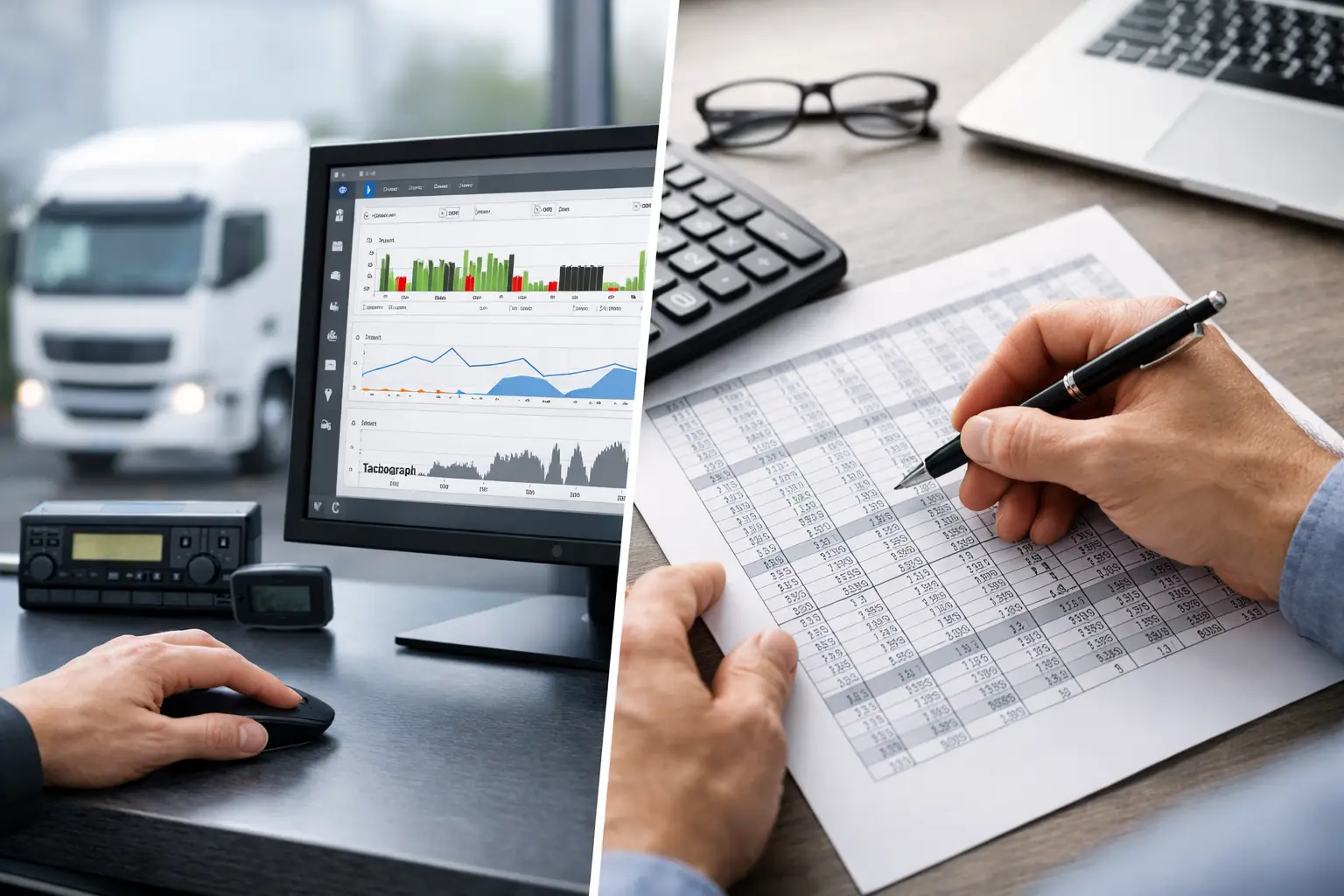 Tachograph Software vs Spreadsheets for Fleets