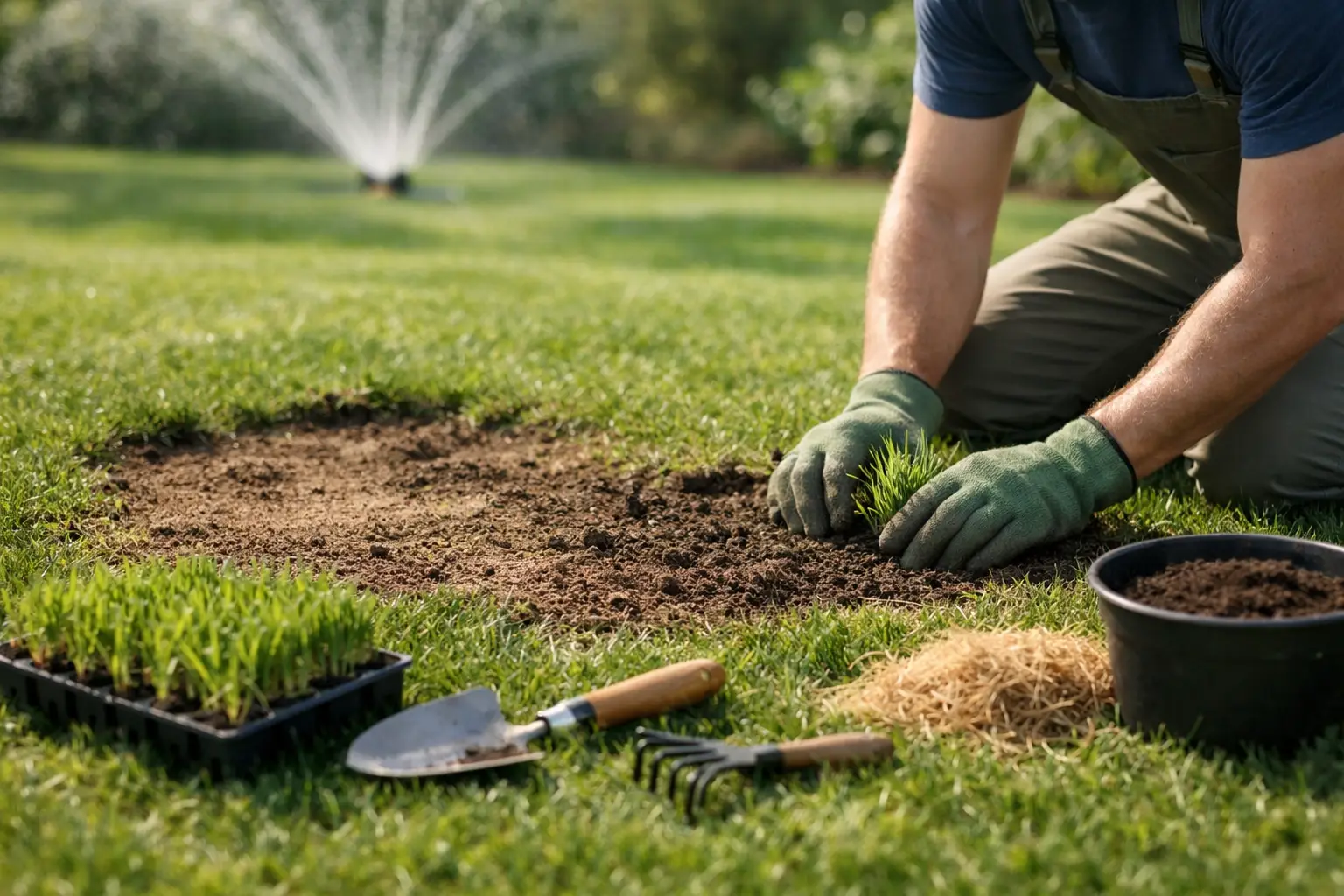 How to Treat Lawn Bare Spots the Right Way