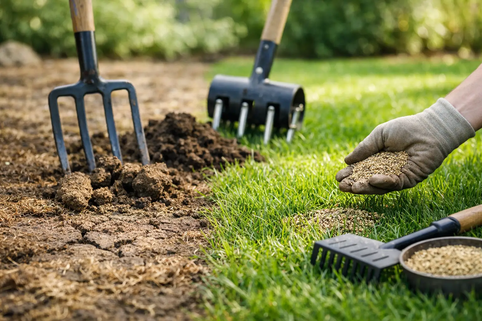 How to Revive Compacted Lawn Properly