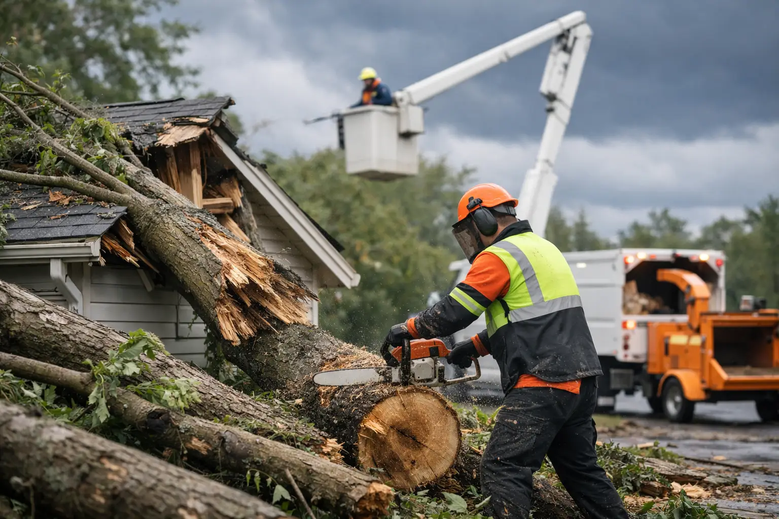 Emergency Tree Removal After Storm Damage